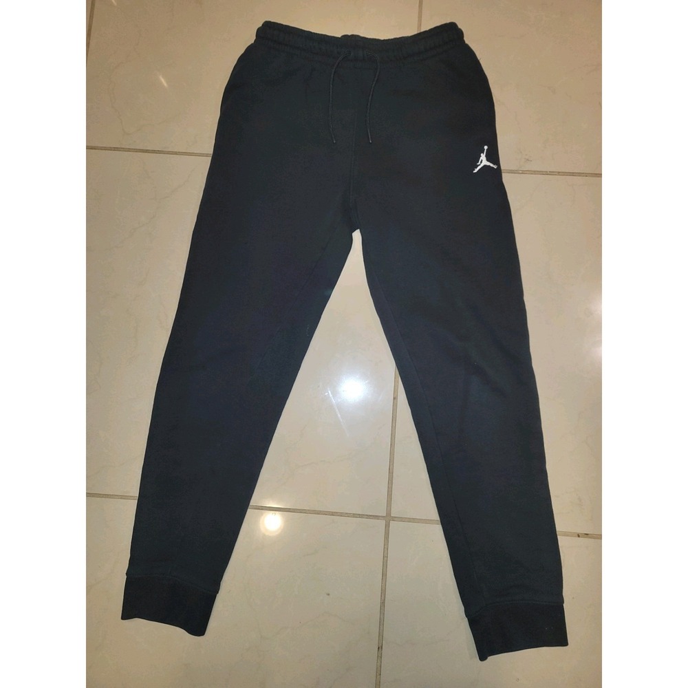 Jordan Sweatpants Boys Youth Black Sweatpants/Joggers - Large